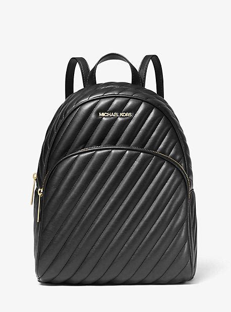 рюкзак michael kors abbey|Abbey Medium Quilted Leather Backpack .